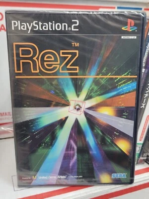 Rez (2001, Sega) Brand New Factory Sealed Japan Playstation 2 PS2 Import - Image 1 of 2