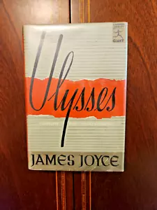 ULYSSES JAMES JOYCE MODERN LIBRARY GIANT #G52 1961 HCDJ VG+/VG+ - Picture 1 of 10