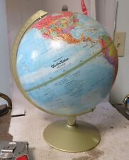 Vintage Globe - Replogle World Nation Series 12” -LeRoy Toman-Raised Relief-USSR