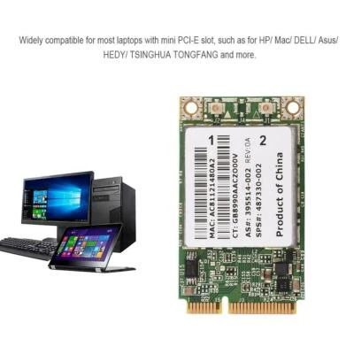 BCM94322MC Mini PCI-E Wifi  Card Wireless Dual Band 2.4G/5Ghz for  - Image 1 of 4