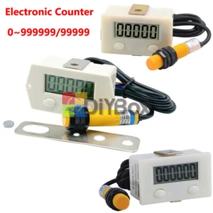 Digital 0~999999 Electronic Counter Puncher Magnetic Inductive LCD Display -. - Picture 1 of 38
