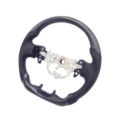 Volante REVESOL de fibra de carbono real para 23+ Toyota Crown 25+ Camry Foto 1 de 4