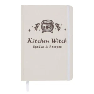 CUCINA STREGA INCANTESIMI E RICETTE A5 QUADERNO FODERATO DIARIO BLOCCO NOTE - Foto 1 di 3