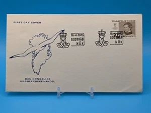 Greenland 1973 FDC Kalatdlit Nunat #379-80 MH - Picture 1 of 4