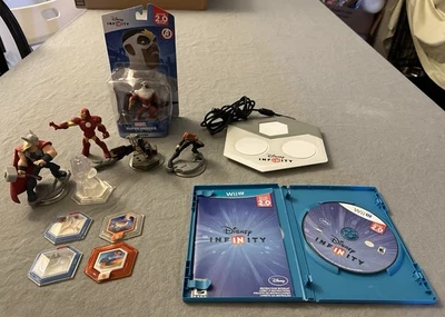 Disney Infinity Wii U Juego 2.0 Dispositivo Portal 5 Figuras 5 Fichas. Probado funcionando. Foto 1 de 4