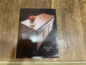 1970's Rock Ola 456 Jukebox Flyer Brochure Vintage - Picture 1 of 3