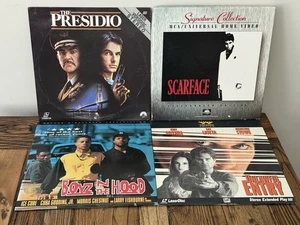 Scarface / Boyz N the Hood / Presidio / Unlawful Entry – Crime Thriller LD Lot - Picture 1 of 9