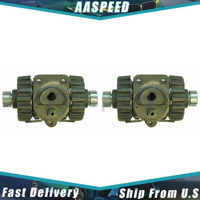 Cilindro de roda de freio a tambor traseiro para GMC 250 1952 1951 peças centrais 2 peças - Imagem 1 de 4