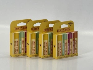 16 Pack - Burt's Bees Lip Balm Beeswax Cucumber Mint Watermelon Sweet Mandarin - Picture 1 of 3
