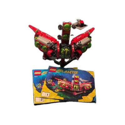 LEGO Atlantis: Atlantis Exploration Hq (8077) Mostly Complete Great Condition - Image 1 of 4