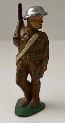 Figura Soldado Militar Dimestore Manoil Sentry Vintage Foto 1 de 4