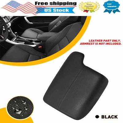 Cubierta de repuesto de cuero para reposabrazos tapa consola central Honda Accord 2013-2017 Foto 1 de 4