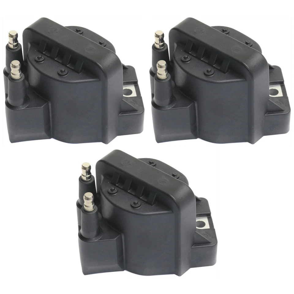 Juego de 3 bobinas de encendido para 86-05 Buick LeSabre 3,8 L 94-99 Cadillac DeVille 4,6 L Foto 1 de 4