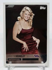 2005-06 Topps Big Game CHRISTIE BRINKLEY Rookie RC /529 Non Sports Supermodel - Picture 1 of 5