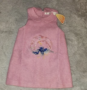 B27-NWT Children Pink Holiday Dress Girl's Size 7/8 - Picture 1 of 5
