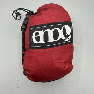 Hamaca Eno Doble Nido Rojo Gris Ligera 2 Personas 400LB Max Foto 1 de 4