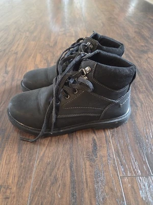 Botas negras para niños talla 4 Foto 1 de 3