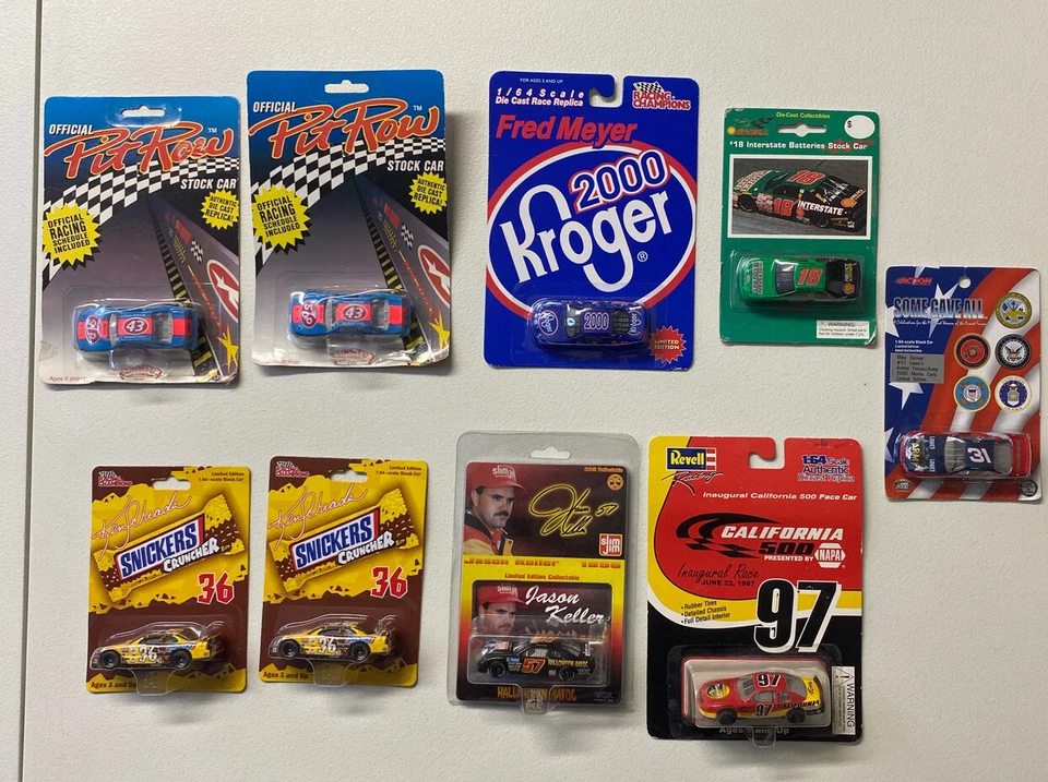 Lote de 9 coches de carreras Nascar Foto 1 de 4