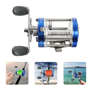 Angelrolle Spinn Multi Baitcast Rolle Baitcaster fishing reel baitcasting RH LH - Bild 1 von 142