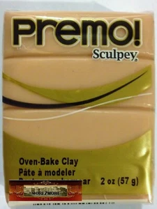 M00542-FS MOREZMORE Premo! Sculpey BEIGE 5092 2oz Sculpting Polymer Bake Clay - Picture 1 of 1