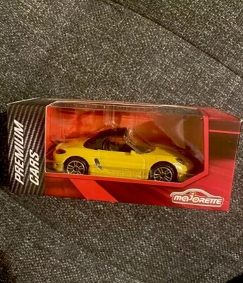 Miniature Majorette Porsche 718 Boxster Metal Premium Cars 209G-1 Neuve Boite - Photo 1/4