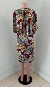 Conjunto de falda floral con capa trasera abierta - Imagen 1 de 10