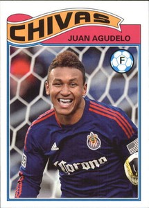 2013 Topps MLS 1978 English Footballer #JA Juan Agudelo
