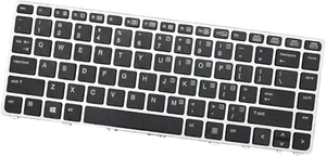 Tastiera Compatibile per Laptop Elitebook Folio 9470M, Nero, USB, Retroilluminat - Foto 1 di 12