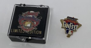 Opening Night April 1,1998 w/case+ MAJOR LEAGUE BASEBALL 1996 PINNACLE FAN FEST