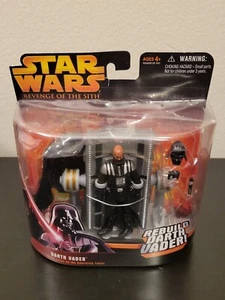 Star Wars Revenge of the Sith Rebuild Darth Vader Actionfigur 3,75 MOC - Bild 1 von 7