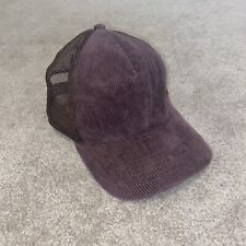 Brown Corduroy Hat Peter Grimm Vintage SnapBack Hat!