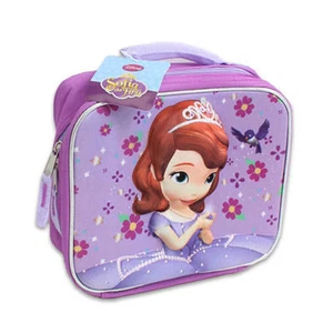 Lunch Bag Insulated Pop Out 3D Disney Princess Sofia The First Violet New - Picture 1 of 6