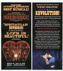 Moulin Rouge Broadway In Chicago 2022 Advertising Flyer