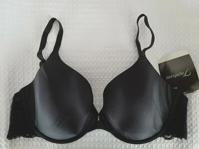 FAYREFORM Profile Perfect BLACK PLUNGE ACOLCHADO LISO CAMISETA SUJETADOR 30F Foto 1 de 4