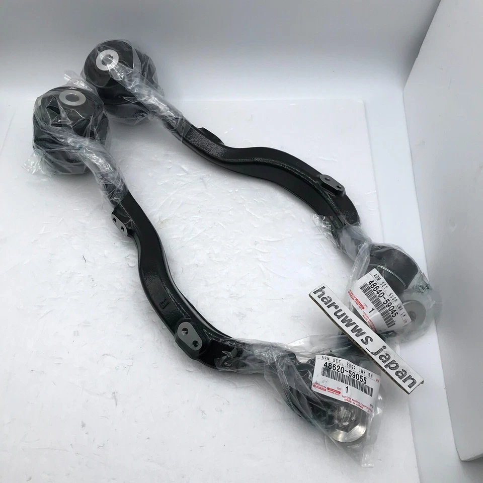 正品 2013- 雷克萨斯 LS460 USF40L USF41L 前下控制臂 右握 LH 套装 原始设备制造商 — 第 1/4 张图片