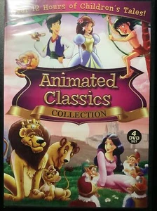 Animated Classics Collection (DVD, 2011, 4-Disc) FACTORY SEALED New - Picture 1 of 2