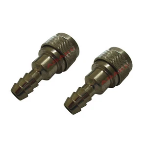 For TOHATSU NISSAN 5/16" Fuel Connector 3B2-70250-0 3B2-70250-1 3B2702501M 2 PCS - Picture 1 of 21