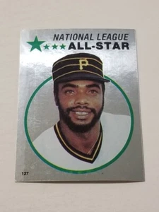 Pegatina de béisbol Dave Parker 1982 Topps #127 Pittsburgh Pirates lámina de plata - Imagen 1 de 2
