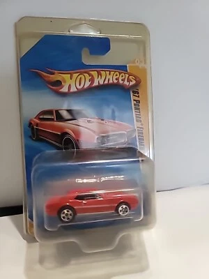 2009Hot Wheels  #3 New Models 3/44 67 PONTIAC FIREBIRD 400 Red Variant Error Car - Image 1 of 4