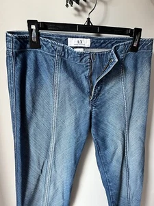 AX Armani Exc.Damen Jeans Helix leichtes Steinfackelbein Gr. 10 schonend getragen - Bild 1 von 5