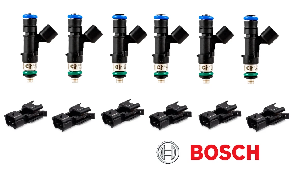 Bosch 550cc fuel injectors fit Nissan skyline rb25 rb25det NEO6 r34 GTT Neo - Image 1 of 1