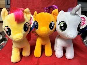 Build A Bear My Little Pony Cutie Mark Crusaders set of 3 Plush - Picture 1 of 8
