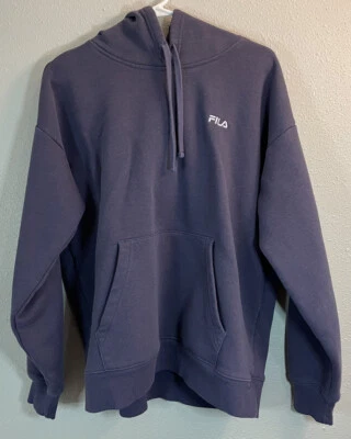 Sudadera con Capucha Pullover Púrpura Fila Talla XL Foto 1 de 4