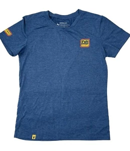 Dutch Bros Short Sleeve Tee Shirt Women's Size Medium Blue - Picture 1 of 7