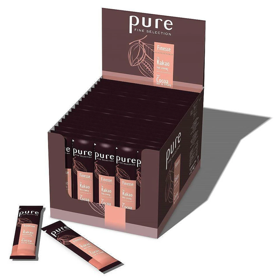 Tchibo Pure Fine Selection Finesse Kakao Getränkepulver - 1kg, 10 Stück