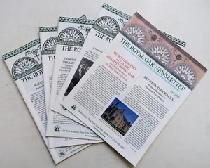 UK National Trust Royal Oak Newsletter Lot 5 issues architecture heritage - Picture 1 of 6