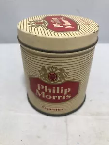 Vintage Blechdose Phillips Morris Zigaretten Neu. Made In HK - Bild 1 von 9