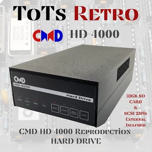 CMD Reproduction HD-4000 Hard Drive For Commodore c64 c128 and more - Afbeelding 1 van 8