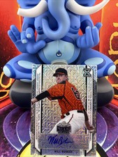 2021 Leaf Metal Draft - XRC, Will Bednar Autograph, Silver Mojo  #BA-WB1