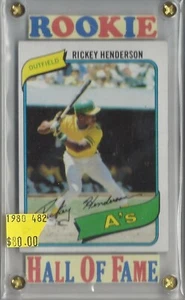 1980 Topps Singles 1-242 Buy 1-50% OFF 2nd  Henderson RC-Nolan-Ozzie-Brett-Rose- - Picture 1 of 10